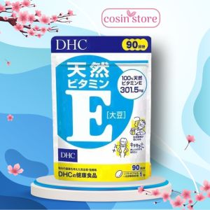 Viên uống DHC Vitamin E tự nhiên 3015mg Natural Vitamin E (soybean) 90 viên 90 ngày dùng - Hỗ trợ chống lão hóa - Cosin Store