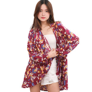 Cardigan Wanita Melisa Flower Lengan Panjang  Outer Bestseller Nhm