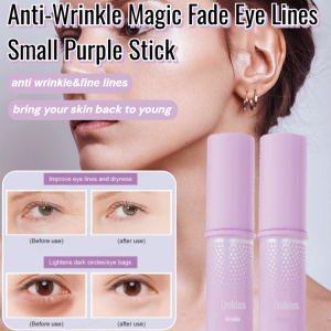 Anti-Wrinkle Magic Fade Eye Fine Lines Small Purple Stick Moisturizing Hydrating Eye Essencial Cream Stick Lutein Anti-wrinkle Eye Essence