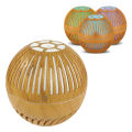 Ultrasonic Aroma Diffuser Home Mist Maker Humidifier Air Purifier LED Light Wood Grain / Pewangi Udara. 