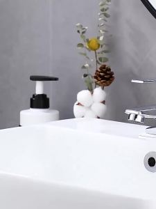 SXH All-copper faucet double-hole basin cold and hot water three-hole countertop basin for home bathroom use for washing hands and face modern and minimalist design