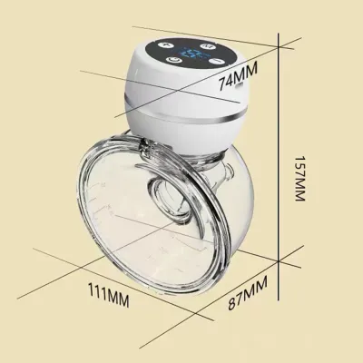 Breast Pump Electric Wearable Handsfree LED Night Light Rechargeable Wireless Milk Breastpump Pam Susu