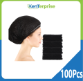 Disposable Headcap non-woven hair net hood net fluffy cap (100 pieces). 