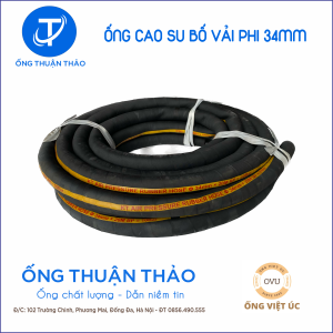 Ống Cao Su Bố Vải Phi 27mm - Hàng Nhập Khẩu cao cấp - Ống Thuận Thảo