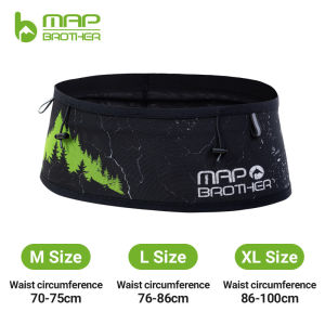MAP BROTHER Dệt Đàn Hồi Thể Thao Eo Túi Cho Chạy Marathon Đi Xe Đạp Leo Núi