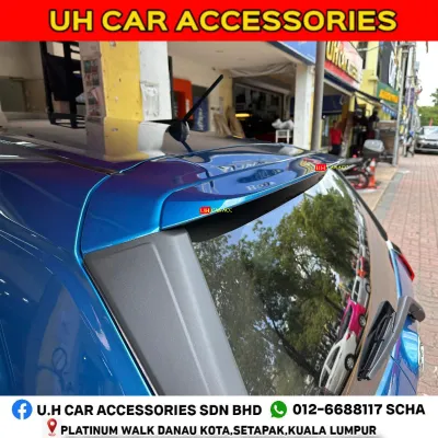 PERODUA AXIA 2023 2024 OEM GEAR UP ABS SPOILER WITH PAINT