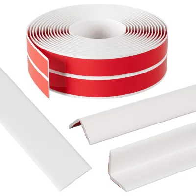 CHLOCH 1151 Self Adhesive Wall Corner Protector Flexible 3m Caulk Strip High Quality Peel and Stick Edge Guards Inside Outside