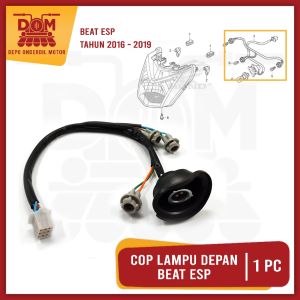 Cop Lampu Depan BEAT ESP 2016 (VR) - Pitingan Fiting Soket Honda Beat New Fi eSP 2016 - 2019