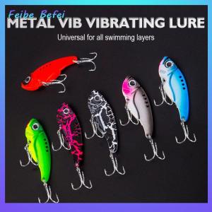 [Feibe Befei] Metal VIB Blade Lure Fishing Vibration Spinner Spoon Sinking Long Throw All Water 3D HardBait Treble Hook Tackle Pesca Bait