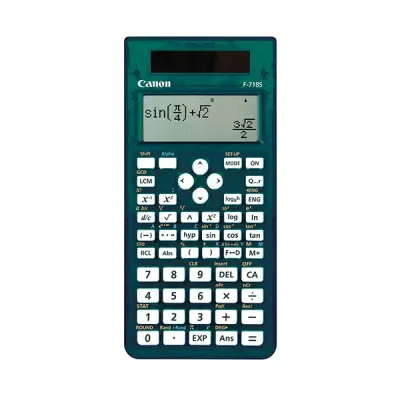Canon F-718S Series Transparent Scientific Calculator