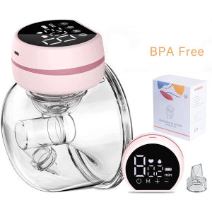 Mocababy HandsFree Breast Pump Wearable Hands Free Wireless Electric Breast Pump /Pompa ASI Elektrik Wireless Portable 2 Mode 9 Level 24mm