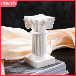 Heabety  Hy Lạp cột bức tượng Roman trụ cột bệ nến chủ tác phẩm điêu khắc nhựa nghệ thuật bức tượng cho Tabletop hiển thị lối vào nhà