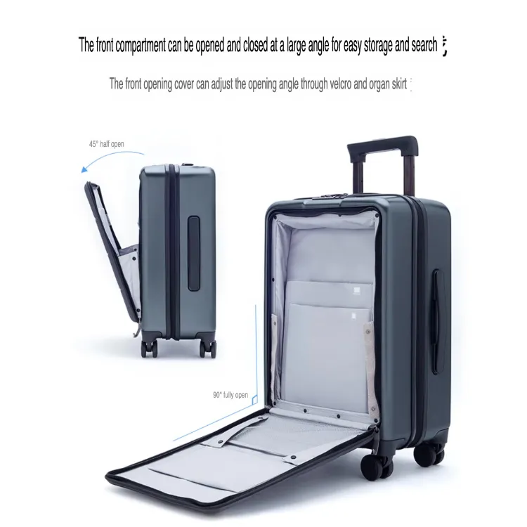 hardside suitcase xiaomi luggage 90fun Xiaomi Ninetygo 90FUN Lightweight Business Suitcase Anti-Theft Inches  Laptop Trolley Bag 36L Nylon Material 4-Wheel 360° Rotation Expandable 36L  Business Travel Luggage Lazada Lazada Philippines