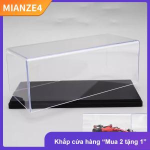 [COD] MIANZE4 1:43 Xe Mô Hình Hiển Thị Hộp Trong Suốt Bảo Vệ Trường Hợp Acrylic Bụi Cứng Bìa Lưu Trữ Chủ