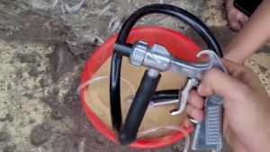 Súng phun cát Dây hơi bắn cực khỏe sạch đầu bò lốc máy