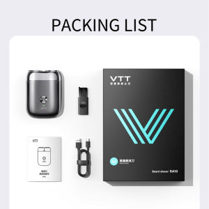 Máy Cạo Râu VTT Điện Nam Chống Nước - Động Cơ Đức Sạc Từ Pin Trâu Mini Quà Tặng Nam Giới