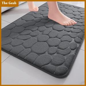 [The Gesh] แผ่นปูหน้าประตูลายนูนลายหินกรวดในบ้านเสื่อปูพื้นกันลื่นในห้องน้ำเสื่อปูพื้นกันลื่นในห้องน้ำ