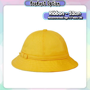 [Choo Choo Toy] Children Bucket Hat Yellow Hat Kids Cute Toddler Hat Topi Kanak-kanak 儿童帽子 - HAT02