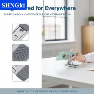 [COD] 🔥🔥🔥SHNGki Xách tay mini hợp kim kẽm máy tính xách tay đứng có thể điều chỉnh chiều cao có thể gập lại chân chống trượt chủ cho các cửa hàng cà phê