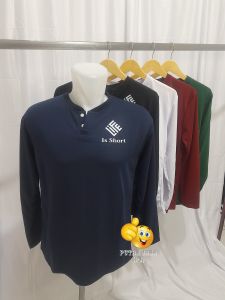 Kaos Hanley Motif sablon Life is Short Lengan Panjang/kaos Hanley Sablon/Kaos Pria Dewasa/Kaos Distro/Kaos Kancing Dua/Kaos Hanley Tipograhfi/Kaos Kancing Lengan Panjang/Kaos Termurah/Kaos Korea