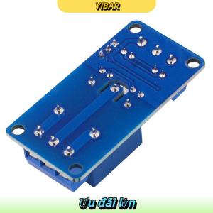 YIBAR Mô-đun rơ-le 1 kênh 33 V 5V 12V 24 V bảng rơ-le kích hoạt mức cao và thấp