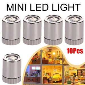 NOBLEE 10Pcs Small Mini LED Light Battery Powered Colorful Light Bulb  Electronic Toys Accessories Party  Year Holiday Decoration