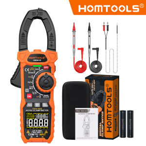 【From Bulacan】HOMTOOLS HM803A/D Dual Impedance True RMS Digital Multimeter 6000 Count AC/DC Voltage/Current Detection Diode Continuous NCV Resistance/Capacitor Temperature Detection Tool 600mV 6V 60V 600V 1000V 60A 600A 1000A