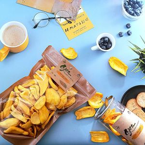 Mít sấy giòn - loại A - túi zip vàng 250gram