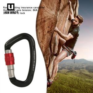 【New Arrival】Aluminum Carabiner Outdoor Camping Climbing Hammock Safety Lock Buckle Tool