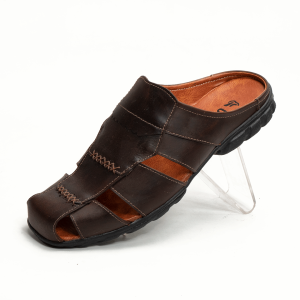 Sandal Sepatu Pria Kulit /Sendal Slop Bustong   Fordza BT505