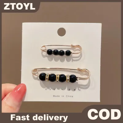 ZTOYL Phong Cách Hàn Quốc Thời Trang Chống-Lóa Khóa Trâm Quần Áo Cố Định Quần Eo Thay Đổi Nhỏ Eo Khóa Đa-Mảnh Trâm Pin