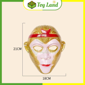 Mặt Nạ Tôn Ngộ Không Mặt Nạ Tề Thiên Đại Thánh Halloween Cosplay Hóa Trang Tây Du Ký Đồ Chơi Trẻ Em Nhập Vai