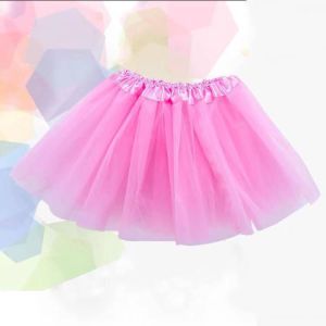 Tutu Skirt Lovely Fashion Princess Girls Pure Color Fluffy Party dress Tutu Skirt Dancing skirt