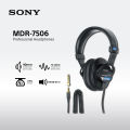 Sony MDR-7506 Professional Headphones Original - Black. 