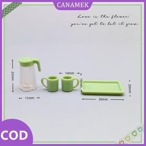 CANAMEK✨ 3 4 Nhà búp bê mô phỏng thực phẩm thu nhỏ mùa hè trà chanh đá uống cho nhà búp bê đồ nội thất phòng khách cảnh mô hình trang trí
