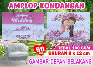 Amplop WEDDING