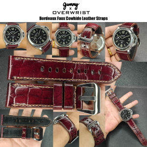 สายหนัง Gunny X OVERWRIST รุ่น Faux Cowhide Leather Straps