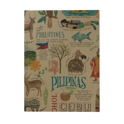 Papemelroti Philippines Souvenir Notebook | Lined Blank Large And Small | Gift