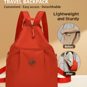 Waterproof travel backpack Oxford cloth large capacity backpack Travel backpack