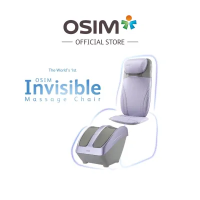 OSIM Invisible Massage Chair (OSIM uJolly Sync Back Massager + OSIM uPhoria Sync Leg Massager)