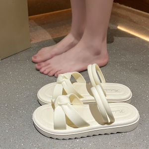 Dual-Use Sandals For Women 2026 New Model Soft-Soled Suitable For Pairing With Skirts Thick-Soled Lightweight Half-Slippers
