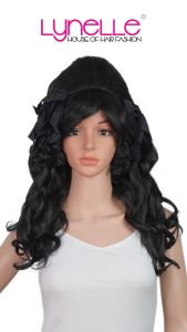 Lynelle Character Wig: Volume Black Hair 60s Vamp