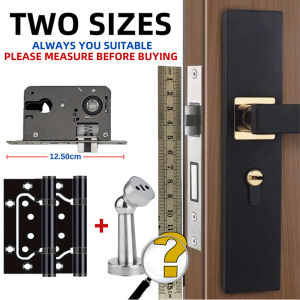 High Quality Upgrade Smart Door Lock With Key Door Knob Alloy Mute Interior Door Handle Locks Set