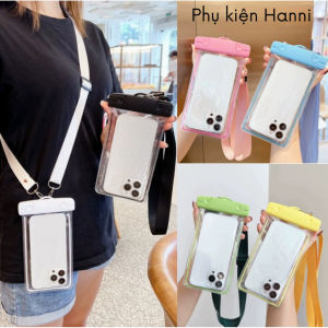 Túi bọc điện thoại chống nước kèm dây đeo dùng khi đi mưa đi bơi du lịch tiện lợi họa tiết đáng yêu Phukienprocare