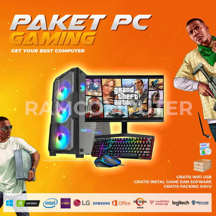 Nvidia Gt Gt 1030 Pes 2021 PC GAMING I7 3770 RAM 16GB VGA