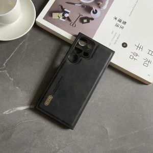 Casing for Samsung Galaxy S24 S23 Plus S 23 S 24 Ultra 5G 2024 A15 A25 Phone Case Magnetic Leather Matte Soft Full Lens Protect Back Cover for Galaxy S24Ultra S24Plus S23FE