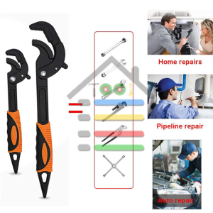 KUNCI PIPA LEDENG UNIVERSAL RAPID MULTIFUNGSI MODEL AUTO LOCK 30 - 60MM