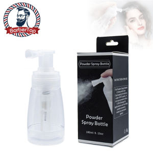 Bình Xịt Bột 180Ml Bình Tưới Bột Talcum Dễ Mang Đi Du Lịch Dụng Cụ Cắt Tóc Solon