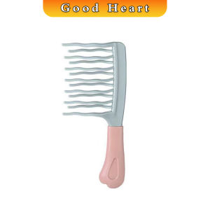 Cozy หวีผมลอน ฟันหยักสองแถว ป้องกันไฟฟ้าสถิตย์ 1 ชิ้น Curly hair comb