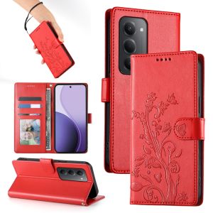 For Xiaomi Redmi 15C 15 14C 13C 13 12C 12 Phone Case Lucky Flower Magnetic Leather Wallet Card Slot Couples Flip Case Casing